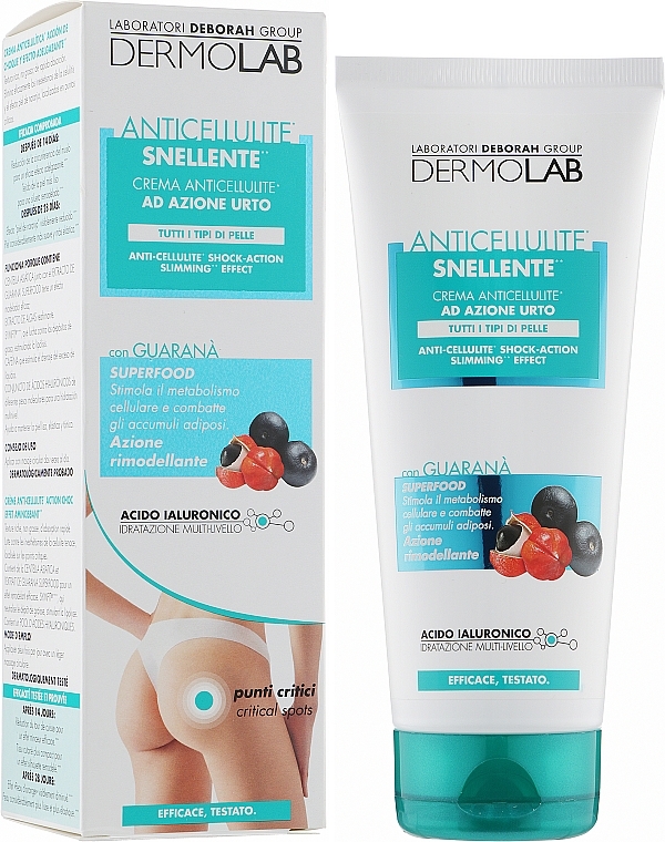 Anti-Cellulite Cream - Deborah Dermolab Anti-Cellulite Shock-Act — photo N1