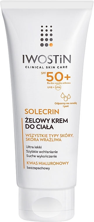 Body Cream - Iwostin Solecrin Body Cream SPF 50+ — photo N1