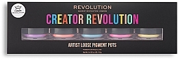 Pigment Set - Makeup Revolution Creator Revolution Artist Pigment Pot Set (pigment/5x0.8g) — photo N6