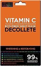 Fragrances, Perfumes, Cosmetics Express Decollete Mask - Beauty Face IST Whitening & Restorating Decolette Mask Vitamin C