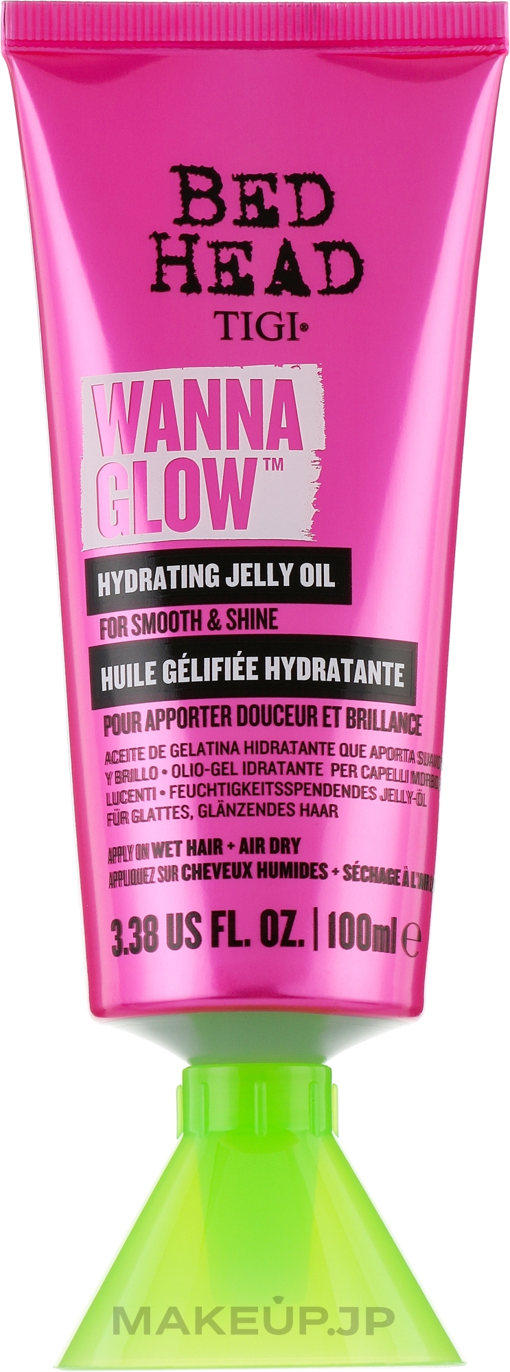 Moisturizing Jelly Butter for Radiant Smooth Hair - Tigi Bed Head Wanna Glow Hydrating Jelly Oil — photo 100 ml