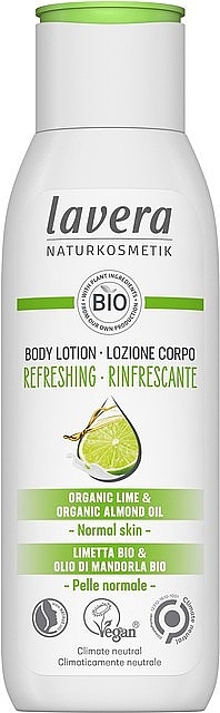 Refreshing Body Lotion - Lavera Lime & Almond Body Refreshing Lotion — photo N1