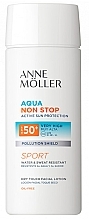 Sunscreen Face Lotion - Anne Moller Aqua Non Stop Dry Touch Facial Lotion SPF50 — photo N1
