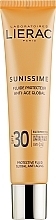 Sun Toning Fluid for Face SPF30 - Lierac Sunissime Energizing Protective Fluid Global Anti-Aging — photo N1