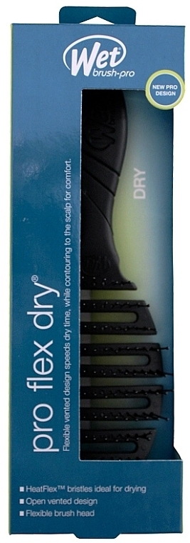 Quick Hair Dryer Brush, black - Wet Brush Pro Flex Dry Black — photo N2