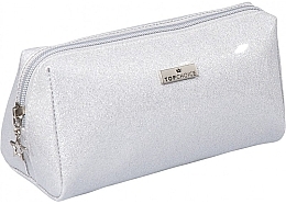 Fragrances, Perfumes, Cosmetics Women Makeup Bag "Glitter", 97911, silver - Top Choice