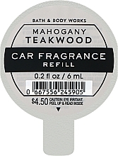 Car Air Freshener 'Mahogany Teakwood' - Bath & Body Works Mahogany Teakwood Car Fragrance Refill — photo N1