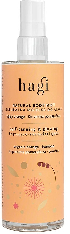 Spicy Orange Body Mist - Hagi Natural Body Mist — photo N2