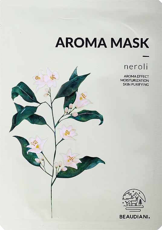 Neroli Face Mask - Beaudiani Aroma Mask Neroli — photo N1