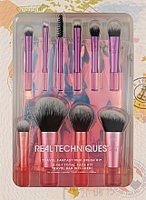 Fragrances, Perfumes, Cosmetics Makeup Brush Set - Real Techniques Travel Fantasy Mini Brush Set