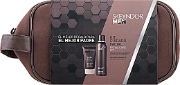 Set - Skeyndor Men Facial Care Kit (shv/gel/150ml + emulsion/50ml) — photo N1