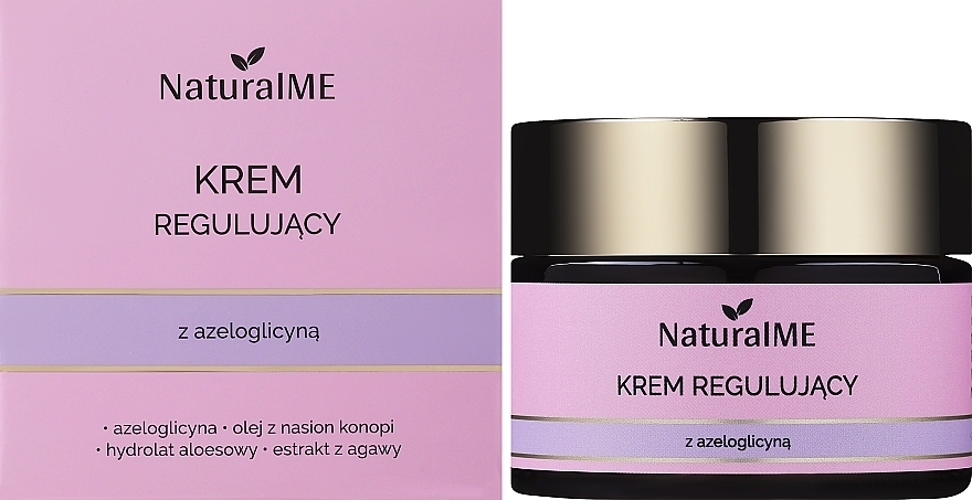 Regulating Face Cream with Azeloglycine - NaturalME Azeloglycine Face Cream — photo N2