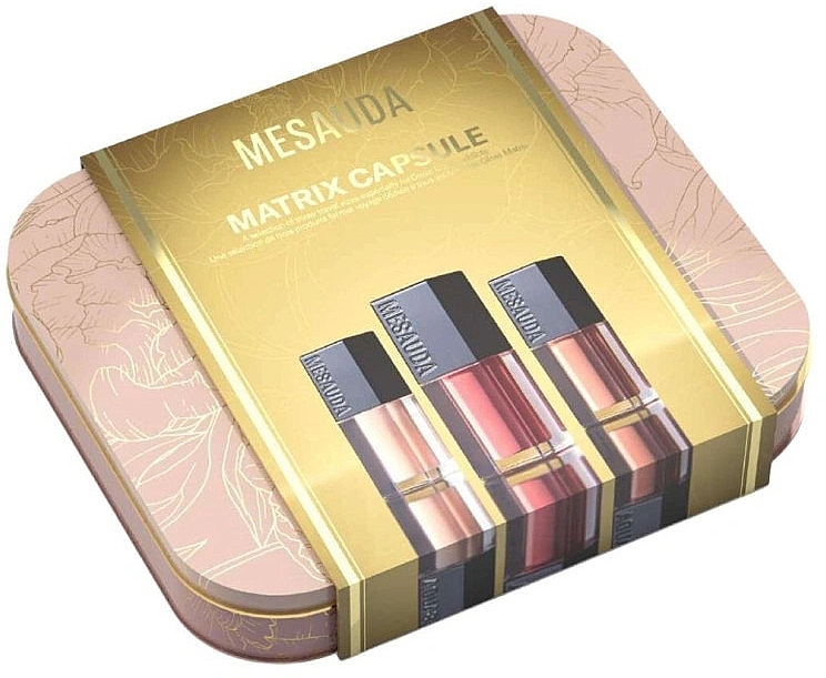 Set - Mesauda Milano Matrix Capsule Kit (l/gloss/mini/3x2ml) — photo N2