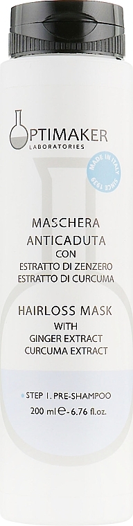 Anti Hair Loss Mask - Optima Maschera Anticaduta — photo N1