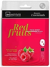 Fragrances, Perfumes, Cosmetics Red Fruits Face Mask - IDC Institute Red Fruits Ultra Fine Face Mask