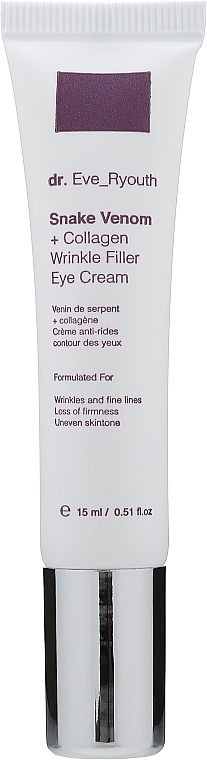 Eye Cream - Dr. Eve_Ryouth Snake Venom + Collagen Wrinkle Filler Eye Cream — photo N1