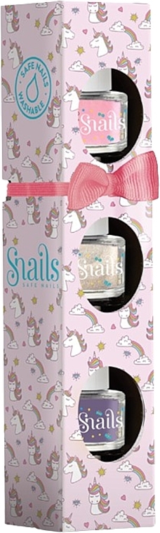 Nail Polish Set - Snails Mini 3 Pack Unicorn (nail/polish/3x5ml) — photo N1