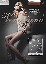 Fragrances, Perfumes, Cosmetics Tights 'Invisible' 10 Den, visone - Veneziana