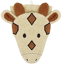 Fragrances, Perfumes, Cosmetics Kids Puppet Bath Sponge 'Giraffe Gisela', large - Fuernis Wash Glove