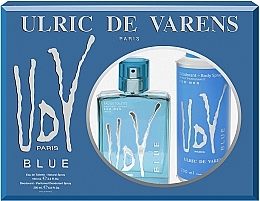 Fragrances, Perfumes, Cosmetics Ulric de Varens UDV Blue - Set (edt/100ml + deo/200ml)