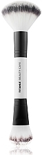 Fragrances, Perfumes, Cosmetics Professional Double-Sided Makeup Brush - Titania