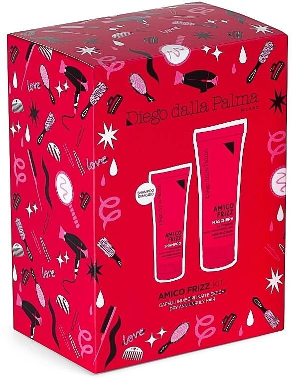 Set - Diego Dalla Palma Amico Frizz Kit (shm/200 ml + h/mask/200 ml) — photo N2