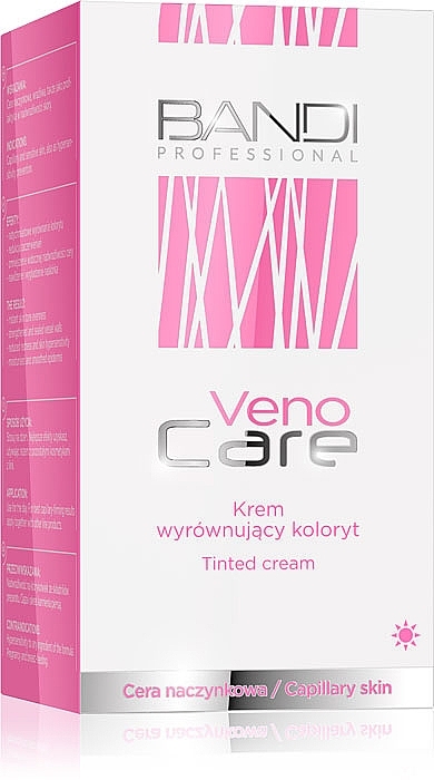 Evening Facial Day Cream - Bandi Professional Veno Care Tinted Cream — photo N3