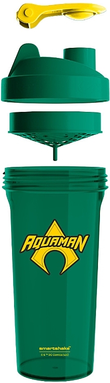 Shaker, 800 ml - SmartShake Lite DC Comics Aquaman — photo N3