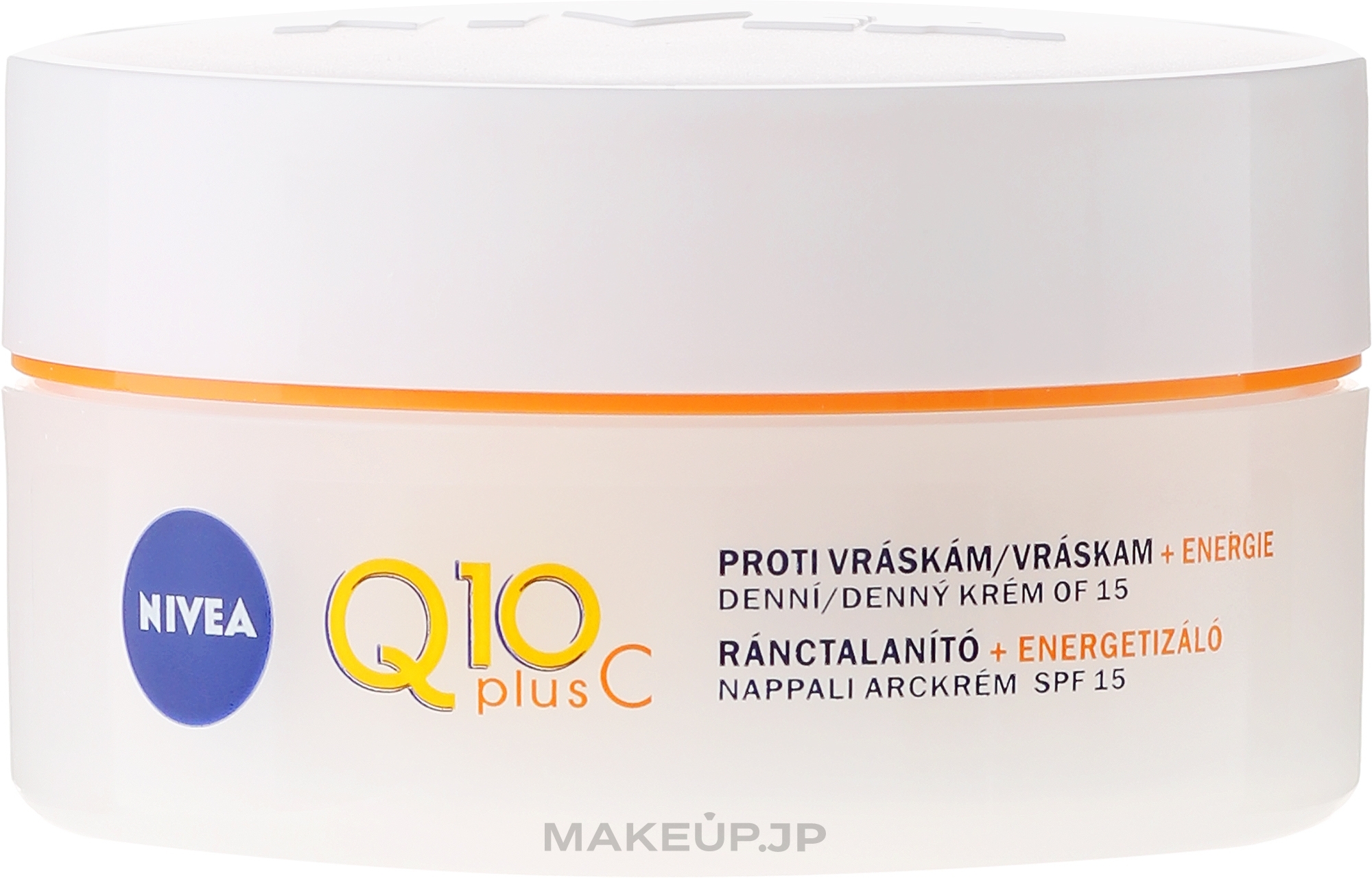 Anti-Wrinkle Cream - NIVEA Q10 Plus Energizing Anti-Wrinkle Day Cream SPF15 — photo 50 ml