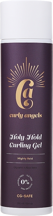 Hair Styling Gel - Curly Angels Holy Hold Curling Gel — photo N1
