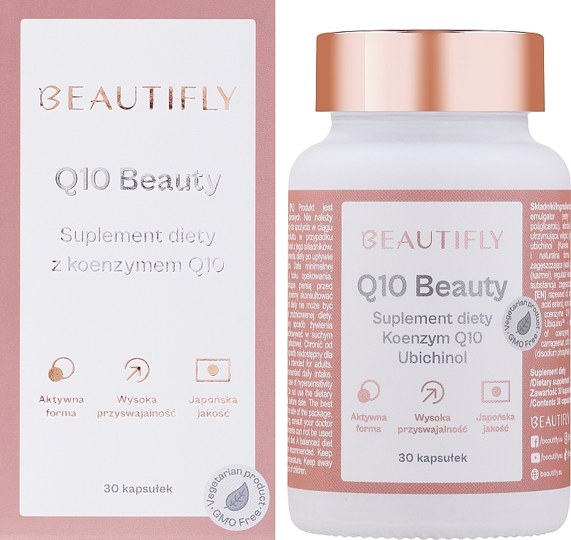 Dietary Supplement Coenzyme Q10 Ubiquinol - Beautifly Q10 Beauty Dietary Supplement — photo N1