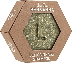 Fragrances, Perfumes, Cosmetics Lemongrass Shampoo Bar - Ben&Anna Love Soap Lemongrass Shampoo