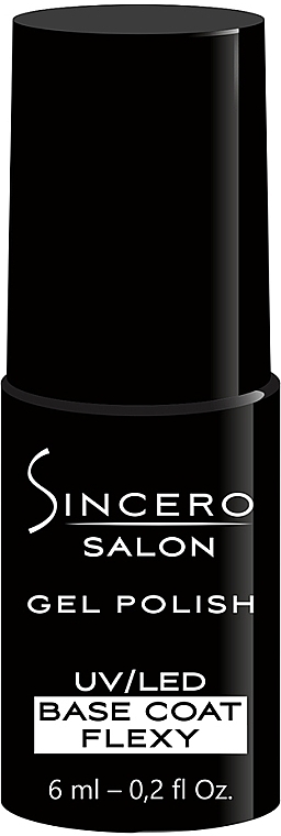 5-in-1 Gel Polish Base Coat - Sincero Salon Gel Polish Base Coat Flexy — photo N1