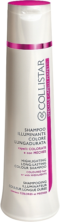 Colored Hair Shampoo - Collistar Highlighting Long Lasting Colour — photo N1