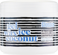 Extra Strong Hold Gel Wax with Coconut Extract - Glossco Gel Wax Ice Coconut — photo N3