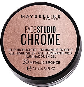 Highlighter - Maybelline Face Studio Chrome Jelly Highlighter — photo N1