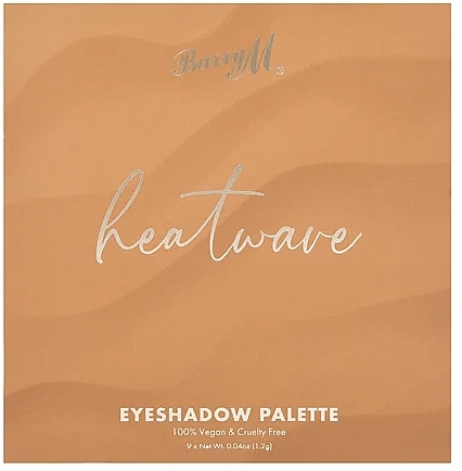 Eyeshadow Palette - Barry M Heatwave Eyeshadow Palette — photo N1