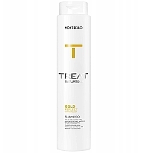 Fragrances, Perfumes, Cosmetics Shampoo for Colored Hair with Golden Shade - Montibello Treat NaturTech Color Reflect Gold