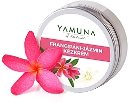 Fragrances, Perfumes, Cosmetics Hand Cream "Frangipan-Jasmine" - Yamuna Frangipani-Jasmine Hand Cream