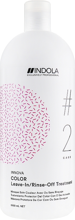 Color-Treated Hair Mask - Indola Innova Color #2 Leave-In Rinse-Off Treatment Mask — photo N4