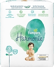 Fragrances, Perfumes, Cosmetics Diapers, size 3 (6-10 kg), 22 pcs - Pampers Harmonie