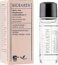 Fragrances, Perfumes, Cosmetics Antioxidant Brightening Face Serum - Bioearth Brightening & Antioxidant Serum (mini size)