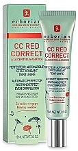 Fragrances, Perfumes, Cosmetics Correcting Face Cream - Erborian CC Red Correct