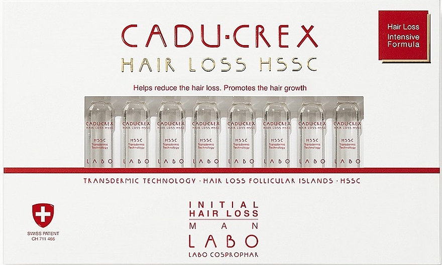 男性用 ミディアム 抜け毛対策トリートメント - Labo Cadu-Crex Man Treatment for Initial Hair Loss HSSC	 — photo N1