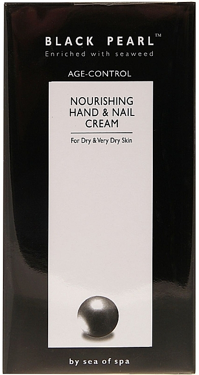 Nourishing Hand & Nail Pearl Cream - Sea Of Spa Black Pearl Age Control Nourishing Hand & Nail Cream — photo N3