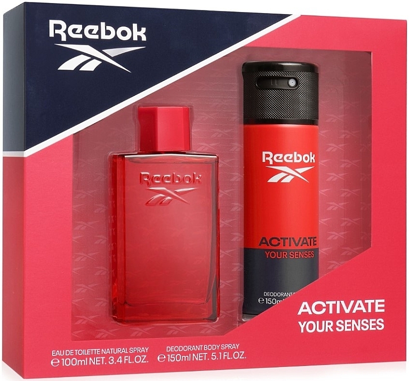 Reebok Activate Your Senses - Set (edt/100ml + deo/spray/150ml) — photo N1