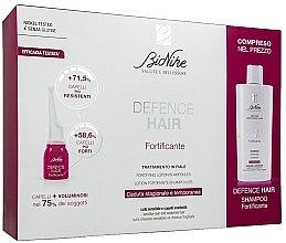 Fragrances, Perfumes, Cosmetics Set - BioNike Defense Hair Fortificante Set (h/lot/6ml*21 + shampoo/200ml)