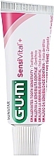 Fragrances, Perfumes, Cosmetics Toothpaste for Sensitive Teeth - G.U.M. Sensivital+ Fluoride Toothpaste (mini size)