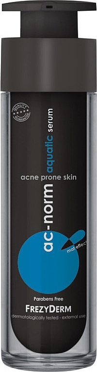 Acne Prone Skin Moisturizing Serum - Frezyderm Ac-Norm Aquatic Serum  — photo N1
