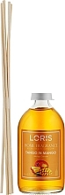 Reed Diffuser "Mango" - Loris Parfum Home Fragrance Reed Diffuser — photo N2